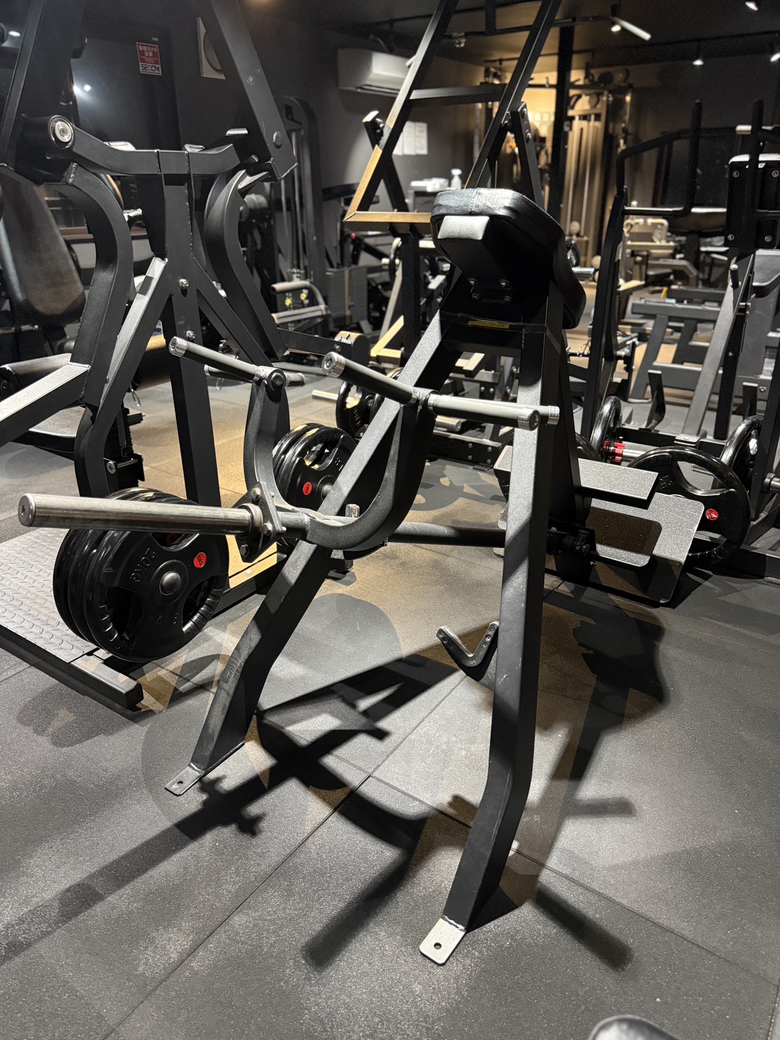 インクラインレバーロウ