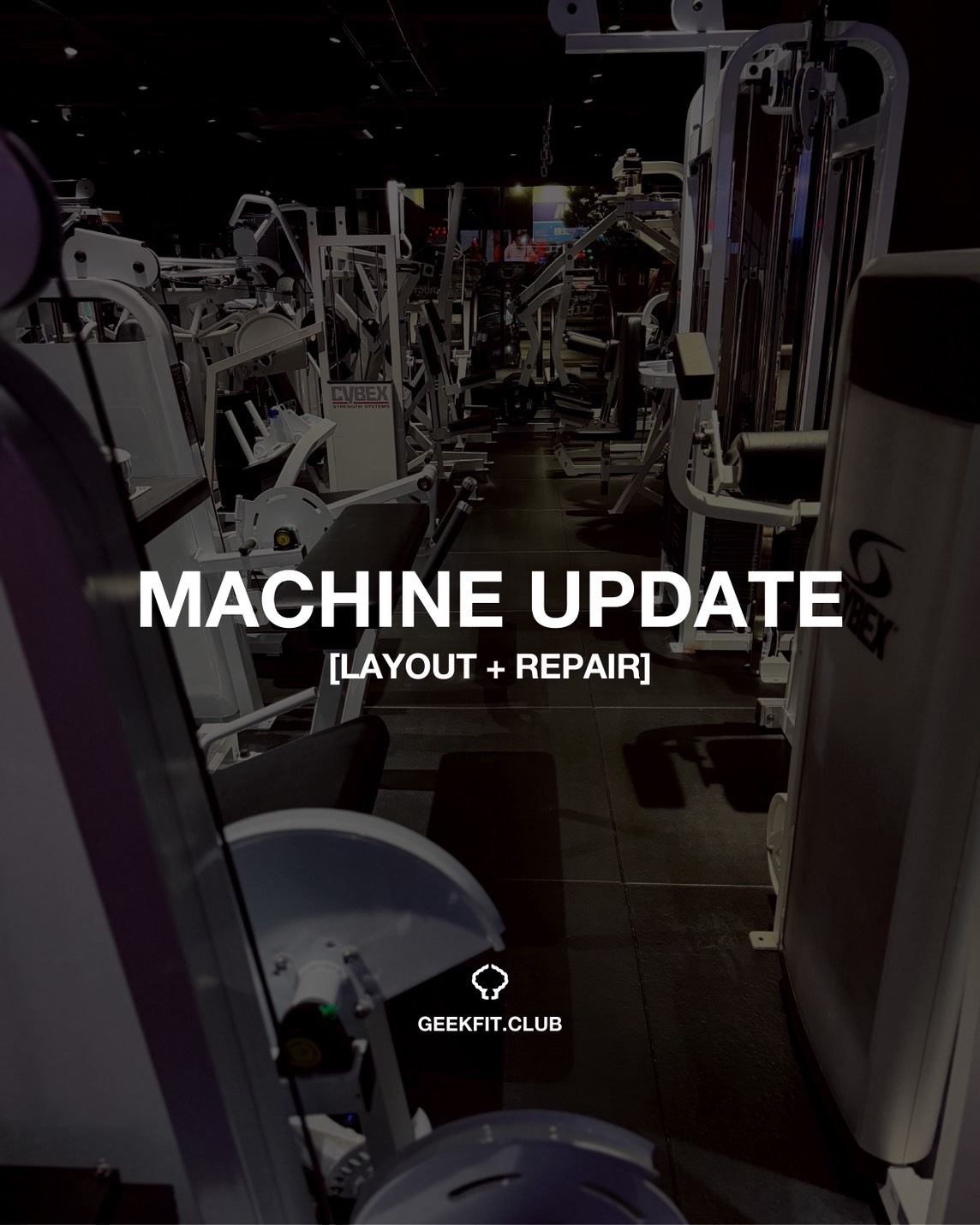 【マシンレイアウト刷新】GEEKFIT. MEIKEが追求する超高密度トレーニング空間｜新潟市中央区女池の24時間ジム GEEKFIT. MEIKE